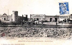 BENI-OUNIF - RUE DE LA GARE - 1919